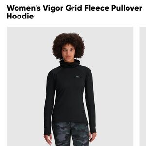 Outdoor Research Women’s Vigor Grid Fleece Pullover Hoodie
